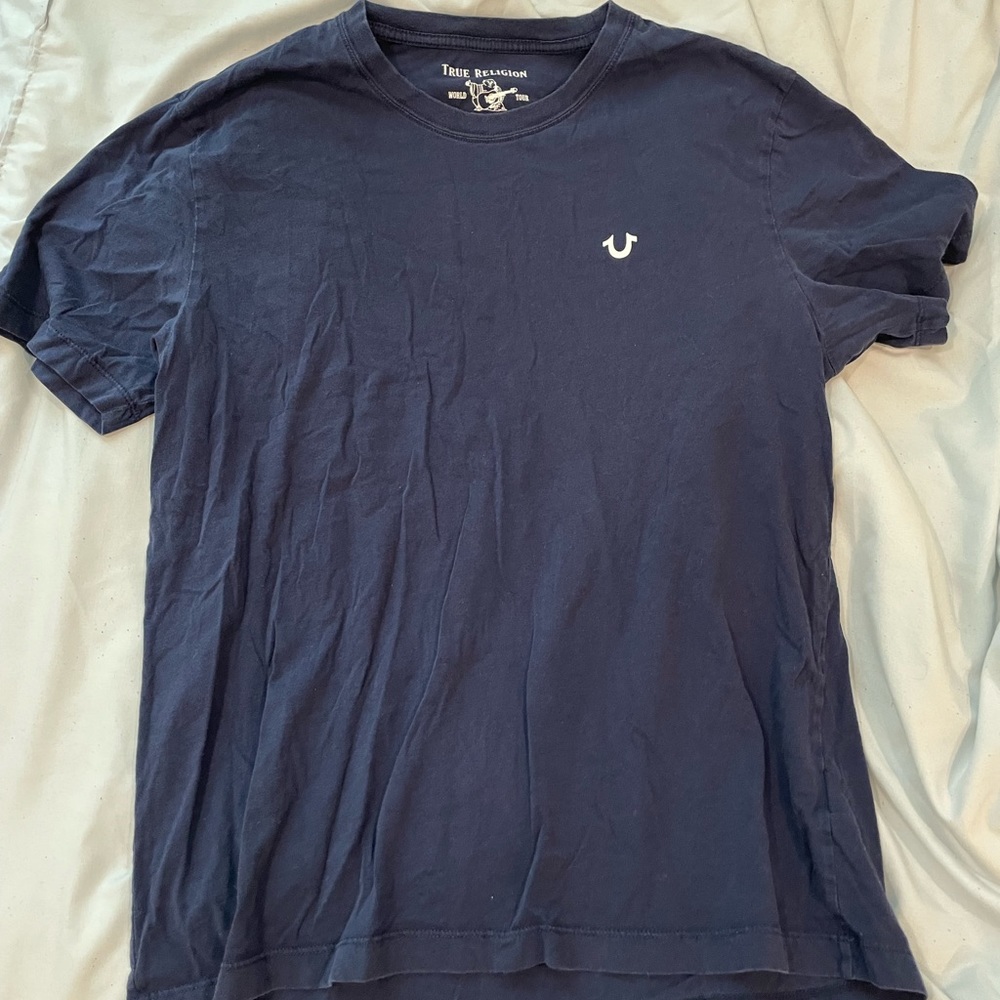 True religion medium blue authentic t shirt